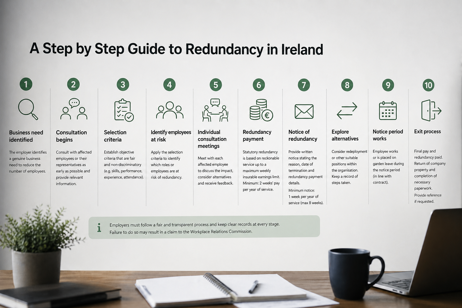 The Employer’s Step-by-Step Guide to the Redundancy Process in Ireland